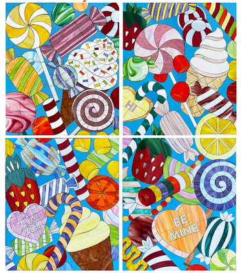 Candy Store Fun (4) Murals