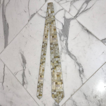 Classic Mosaic Bone Tie