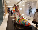 High Heel High Fashion Art Shoe Sculpture