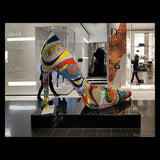 High Heel High Fashion Art Shoe Sculpture
