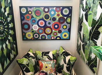 Mod Circles- as seen in Holiday House Hamptons 2019